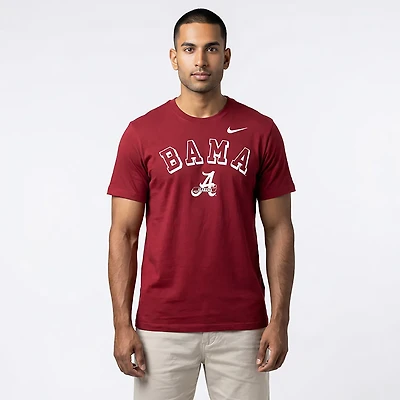 Nike Men's Alabama Arch Vault Logo Legacy Football T-shirt