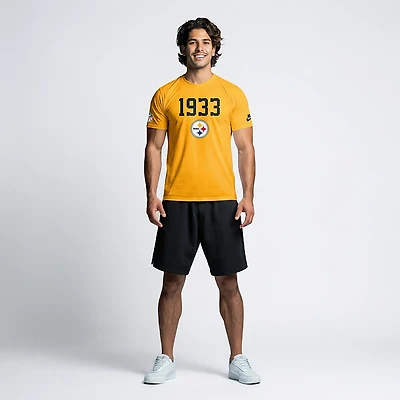 Nike Men's Steelers Dri-Fit Team Issue Crew T-shirt