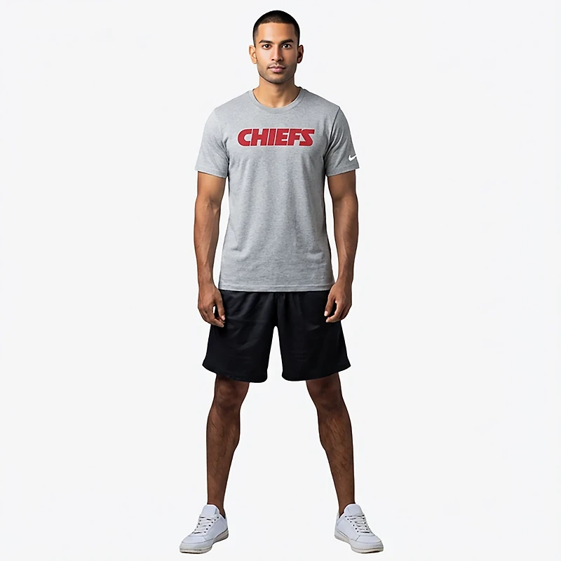 Nike Men's Chiefs Wordmark Essential T-shirt