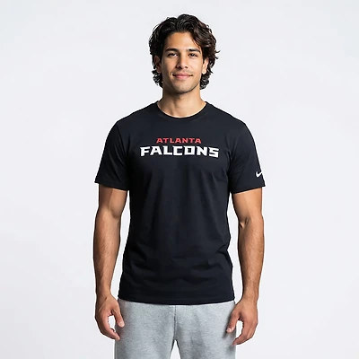 Nike Men's Falcons Wordmark Essential T-shirt