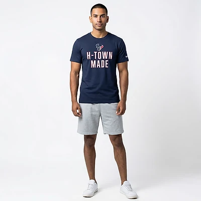 Nike Men's Houston Texans Rewind Slub Short Sleeve T-shirt