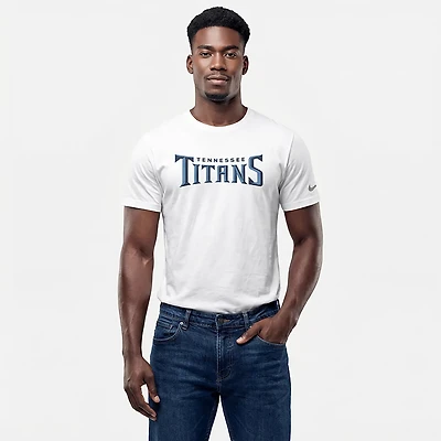 Nike Men's Titans Wordmark Essential T-shirt