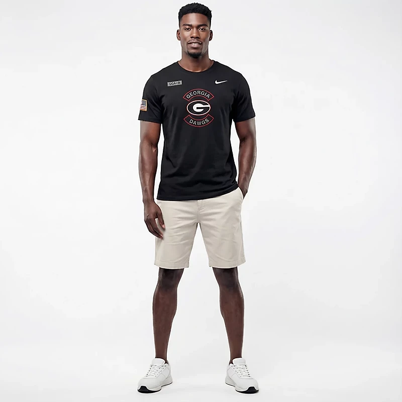 Nike Georgia Bulldogs 2025 Military Appreciation Dri-FIT T-Shirt