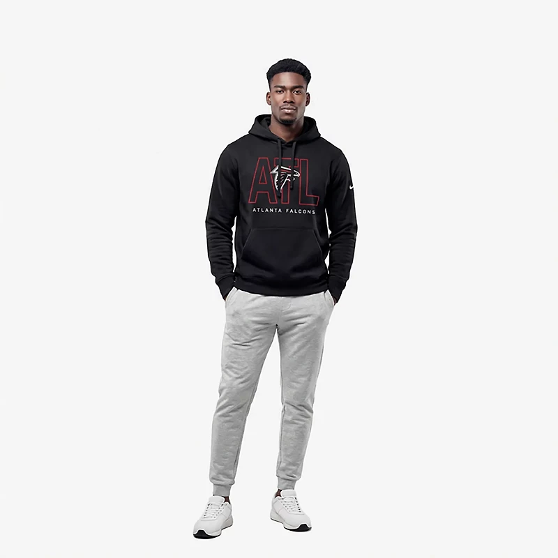 Nike Men's Atlanta Falcons Club Pullover Hoodie