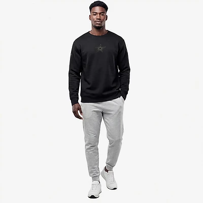 Fanatics Men's Stars Authentic Pro Road Fleece Long Sleeve Crew Top