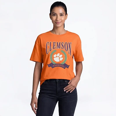 47 Women's Clemson Flaunt Sadie T-shirt