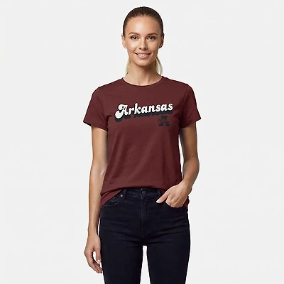 47 Brand Women's Arkansas Mystic Frankie Short Sleeve T-shirt
