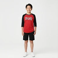 '47 Boys' Georgia Super Script Line Drive Raglan T-shirt