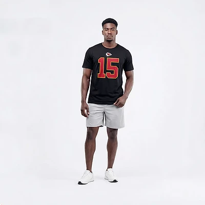 Nike Men's Kansas City Chiefs Patrick Mahomes Name and Number Short Sleeve T-shirt