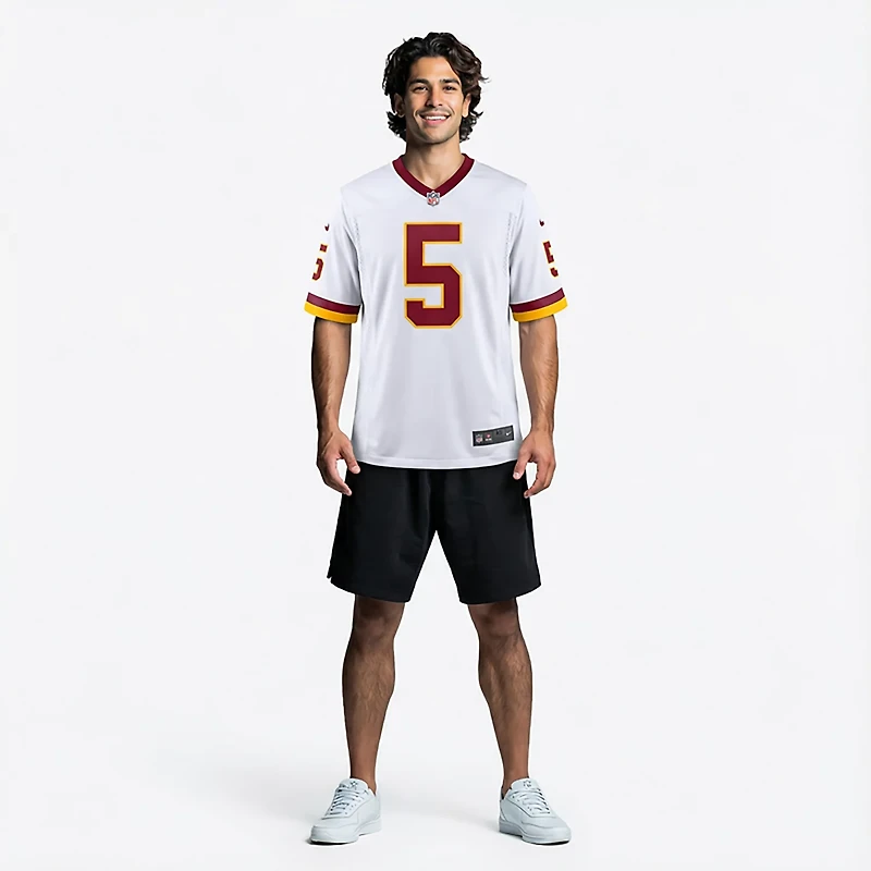 Nike Men's Commanders Jayden Daniels #5 Name & Number Alternate Game Jersey