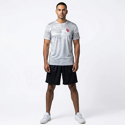 Colosseum Athletics Men's Oklahoma Sooners Realtree Newport Performance Short Sleeve T-shirt