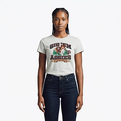 '47 Texas A&M Aggies Women's Reveille Regional Frankie Short Sleeve T-shirt