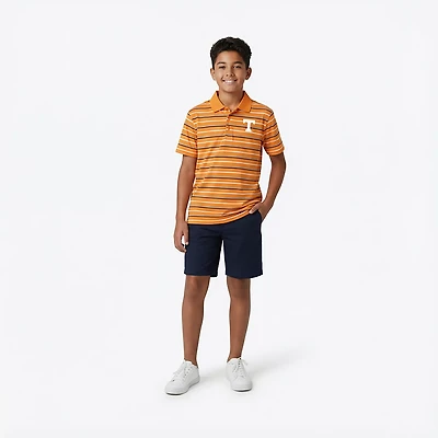 Two Feet Ahead Boys' University of Tennessee Multi-Stripe Polo Shirt