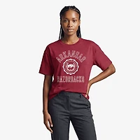 Pressbox Women's Arkansas Cameron Motley Crew T-shirt