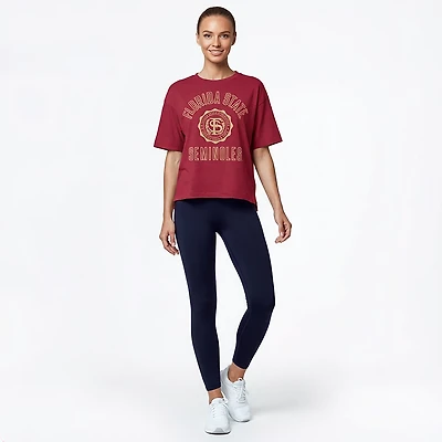 Pressbox Women's Florida State Cameron Motley Crew T-shirt