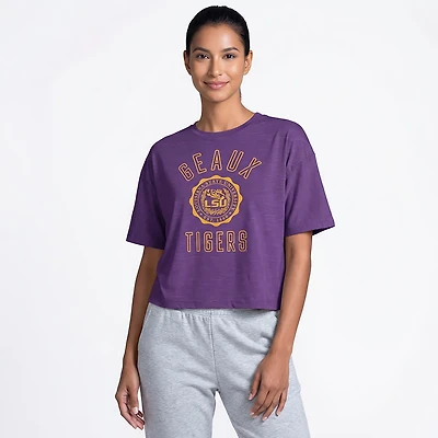 Pressbox Women's LSU Cameron Motley Crew T-shirt