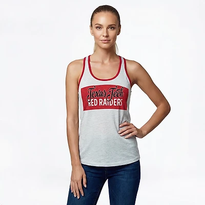 Pressbox Women's Texas Tech Tracy Slub Tank Top