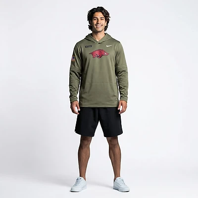Nike Men's University of Arkansas Military Appreciation DF LWT Hoodie