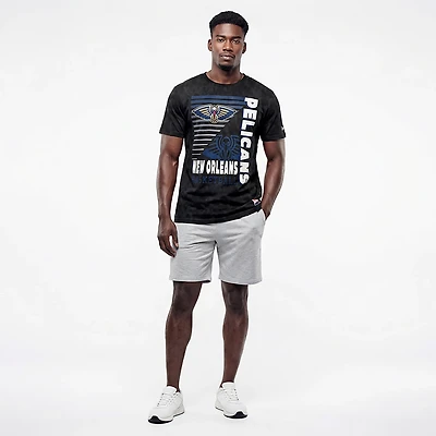 New Era Men's Pelicans Enzyme Washed T-shirt