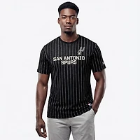 New Era Men's Spurs Pinstripe T-shirt