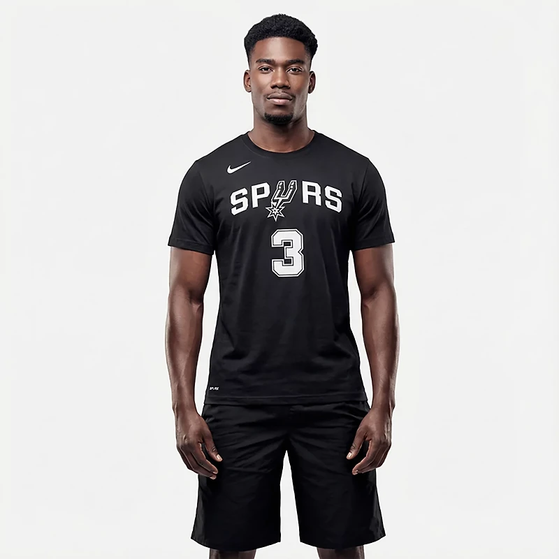 Nike Men's San Antonio Spurs Essential N&N Paul Short Sleeve T-shirt