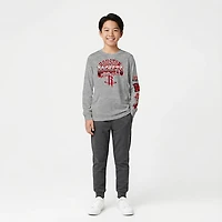 Outerstuff Youth's Houston Rockets Street Star Long Sleeve Graphic T-shirt