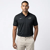 Nike Men's Purdue Dri Fit Stripe Victory Polo Shirt
