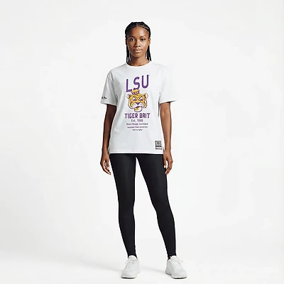Mitchell & Ness Women's LSU Tigers Boyfriend Short Sleeve T-shirt