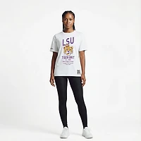 Mitchell & Ness Women's LSU Tigers Boyfriend Short Sleeve T-shirt