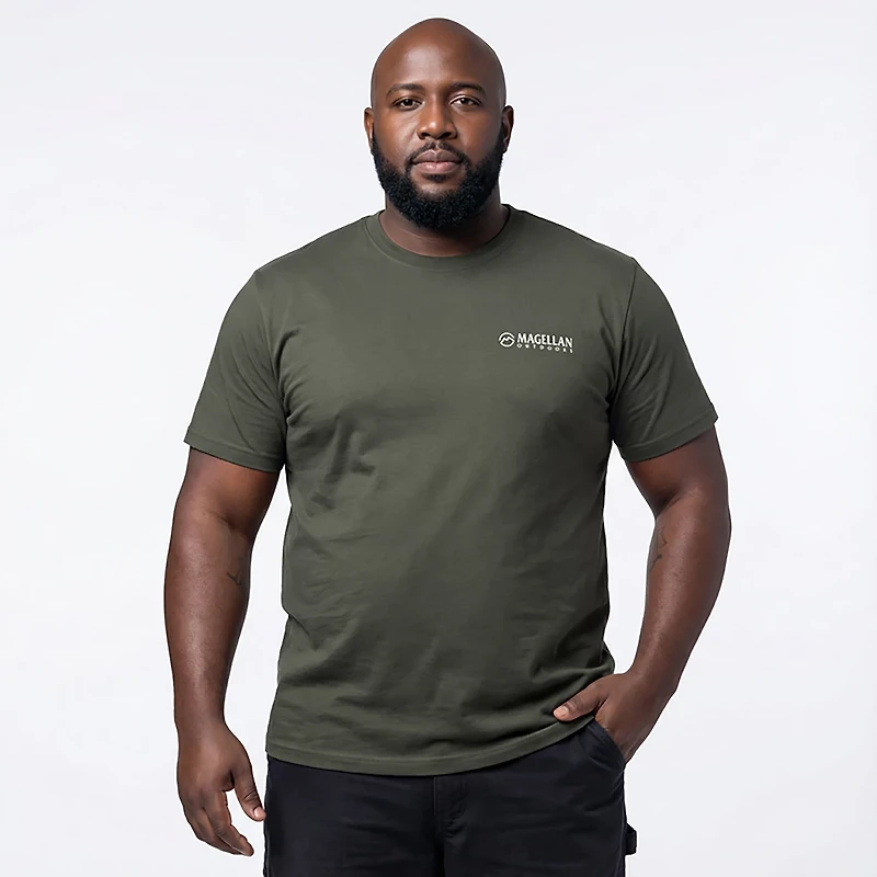 Magellan Outdoors Men's Bow Hunt Deer Skull T-shirt