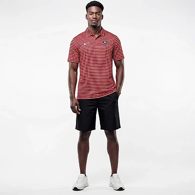 Nike Men's University of Georgia Dri-FIT Stripe Tour Polo Shirt