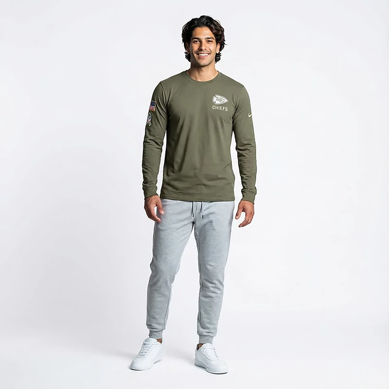 Nike Men's Chiefs Salute to Service Long Sleeve T-shirt