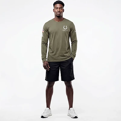 Nike Men's Colts Salute to Service Long Sleeve T-shirt