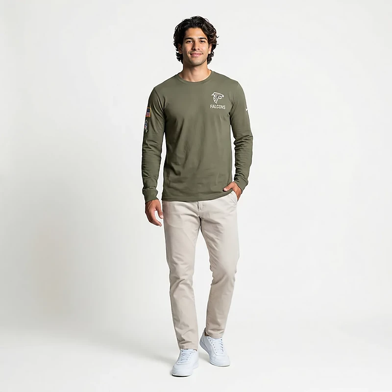 Nike Men's Falcons Salute to Service Long Sleeve T-shirt