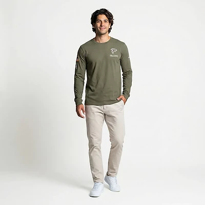 Nike Men's Falcons Salute to Service Long Sleeve T-shirt
