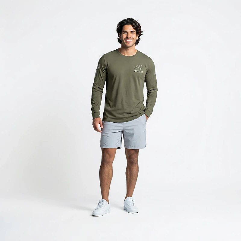 Nike Men's Panthers Salute to Service Long Sleeve T-shirt