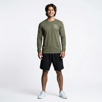 Nike Men's Titans Salute to Service Long Sleeve T-shirt