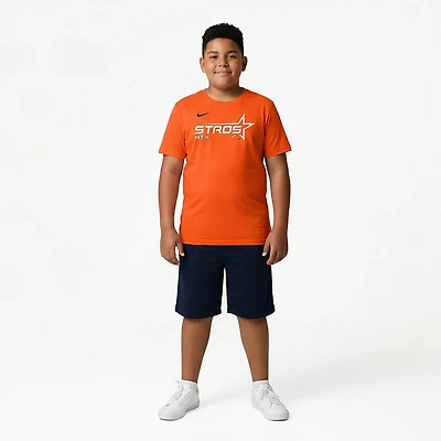 Nike Boys' 4-7 Astros City Connect Wordmark T-shirt