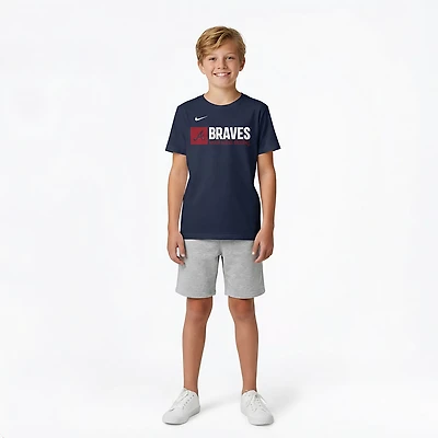 Nike Boys' 4-7 Braves T-shirt
