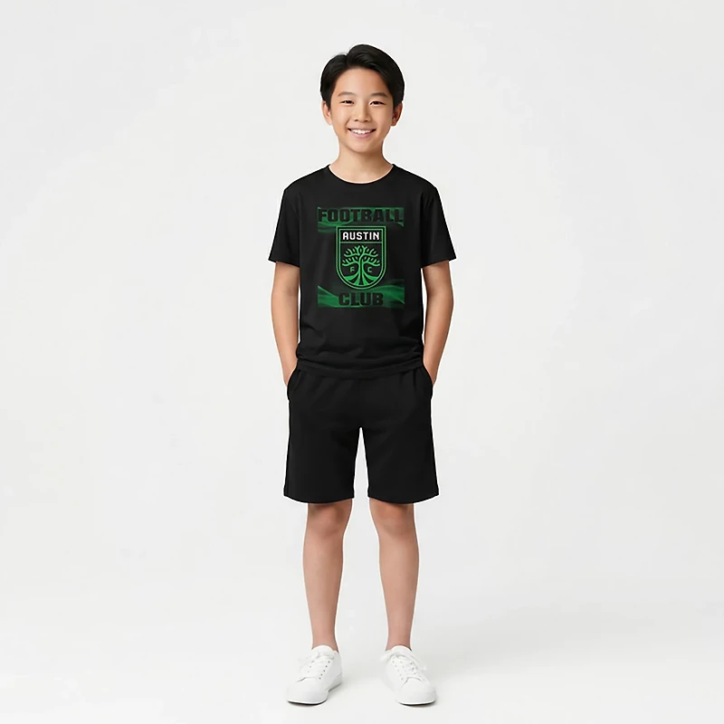 Outerstuff Youth Austin FC Misty Field T-shirt