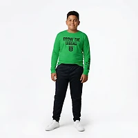 Outerstuff Boys' Austin FC Slogan Decibal Long Sleeve Graphic T-shirt