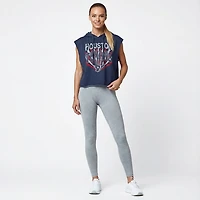Concepts Sport Women's Houston Texans Instep Fleece Sleeveless Muscle Hoodie