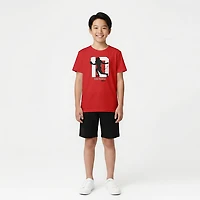 BreakingT Boys' Kansas City Chiefs Pacheco Action Number T-shirt