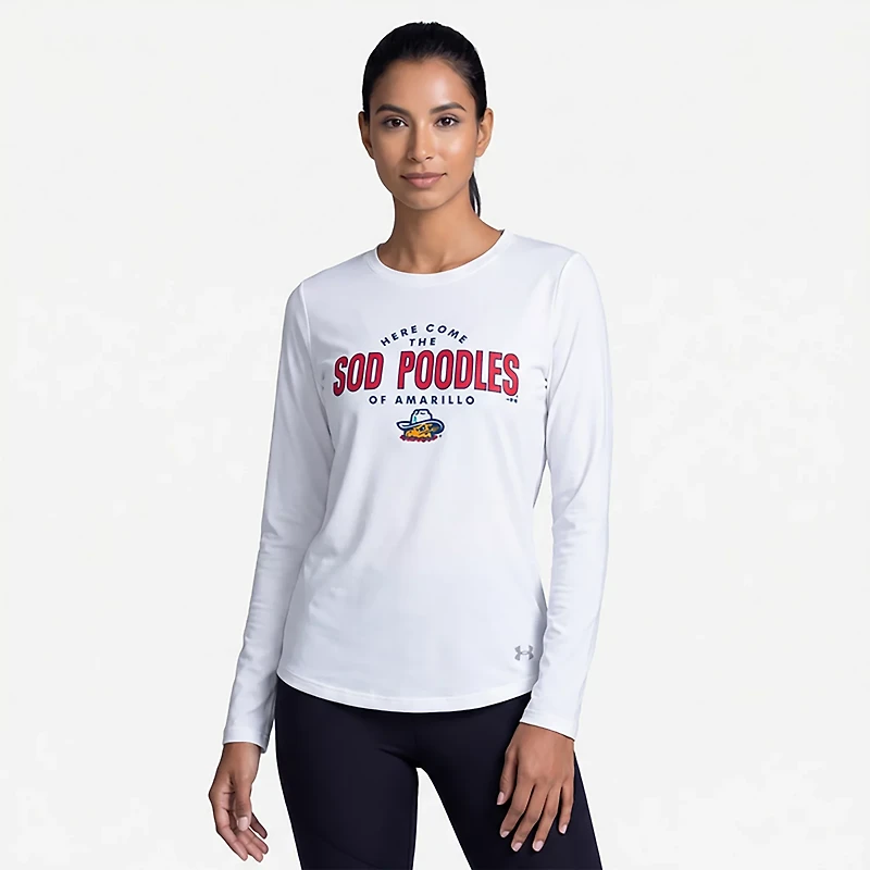 Under Armour Women's Amarillo Sod Poodles Changeup Performance Long Sleeve T-shirt