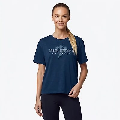 Under Armour Women's Space Cowboys Corked Bat All Day T-shirt