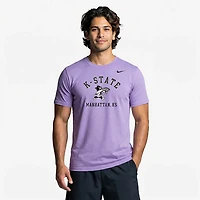 Nike Men's Kansas State Lavender Flag Willy Legend T-shirt