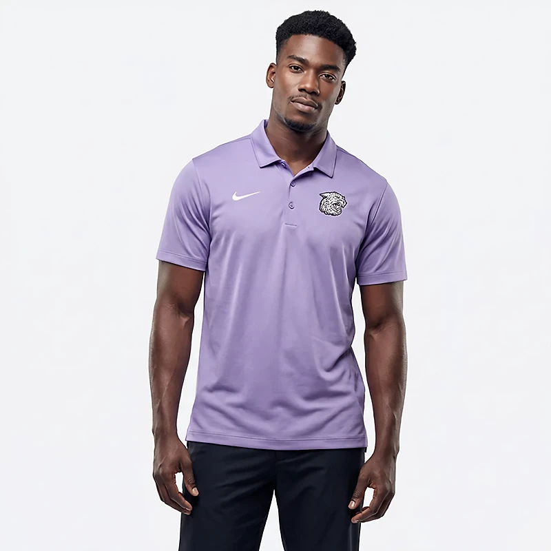 Nike Men's Kansas State University Wildcats Cat Head Dri-FIT Victory Polo Shirt