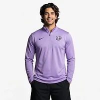 Nike Men's Kansas State Lavender Cat Head Dri-FIT 1/4 Zip