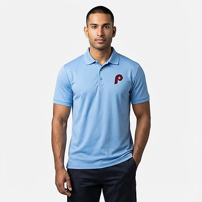Antigua Men's Philadelphia Phillies Legacy Pique Polo Shirt