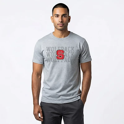 Champion Men's NC State Stack Stadium T-shirt